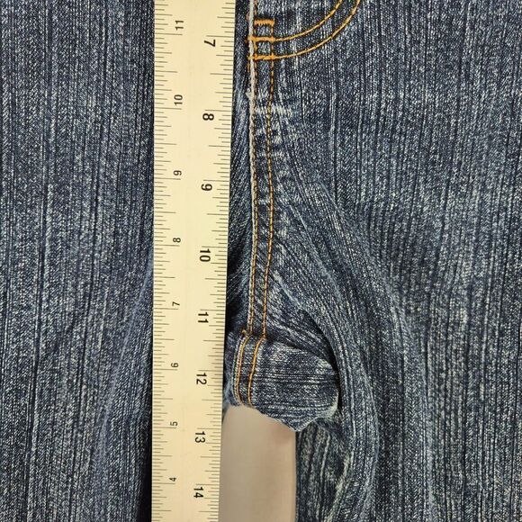 Gloria Vanderbilt Straight Leg Denim Jeans Women's 6 Short Petite Blue High Rise - Picture 4 of 9